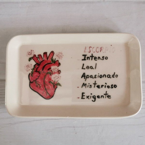 Producto - Platito Corazón de Escorpio