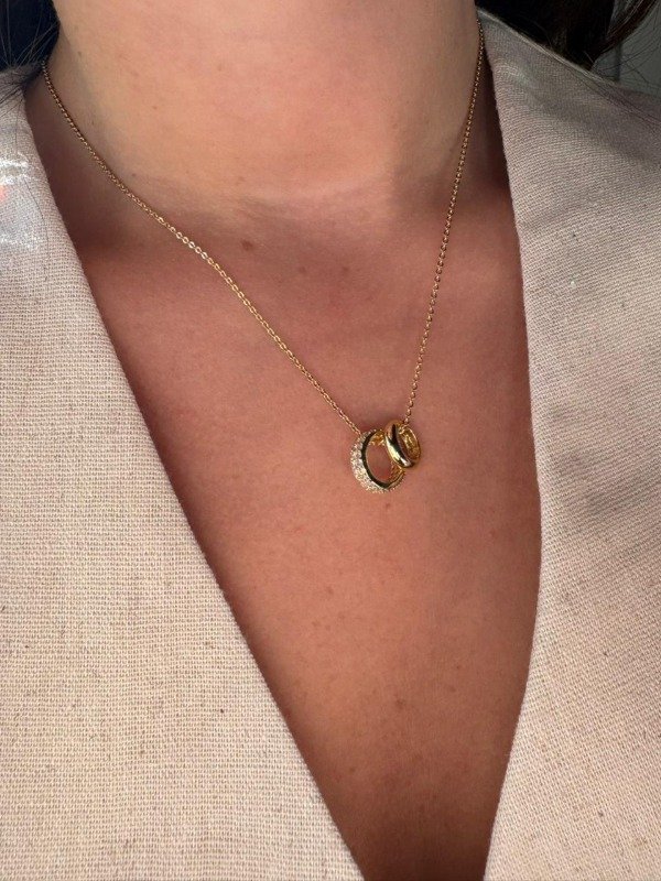 Producto - Collar SHINY GOLD - Acero dorado