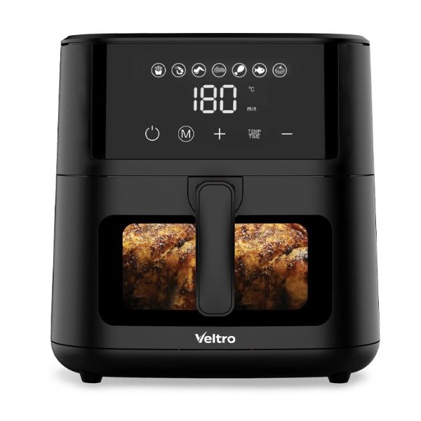 Producto - AIRFRYER VELTRO VOAF08G ROMA POTERE 8L (CON REJILLA ) 1700W TOUCH