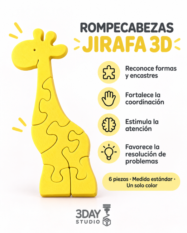 Producto - Rompecabeza Jirafa - 3