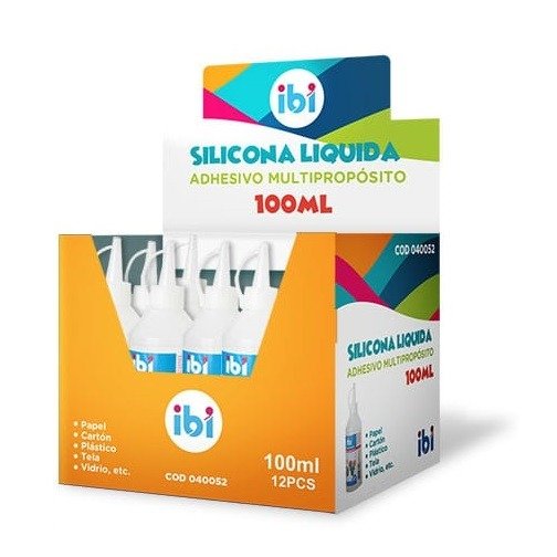 Producto - Adhesivo Silicona Liquida Ibi 100Ml