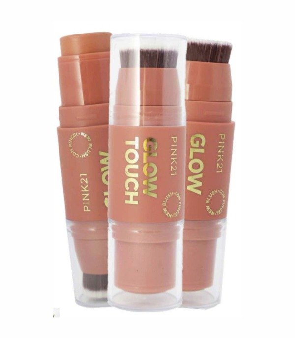 Producto - Rubor en Barra Glow Touch con Brocha Pink 21