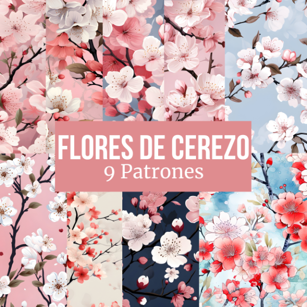Producto - Colección Floral de Cerezo -  PA-F02