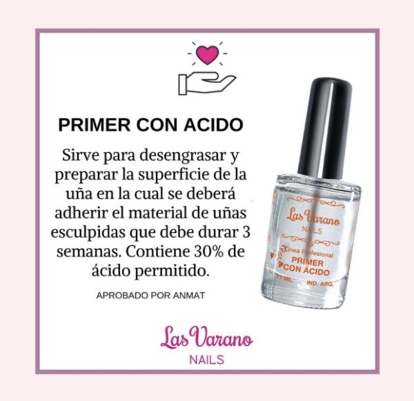 Producto - LAS VARANO PRIMER CON ÁCIDO