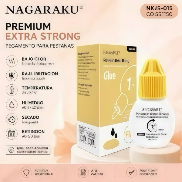 Producto - Adhesivo Premium Extra Strong Glue 1seg. Nagaraku FB1 - 5ml. - 0
