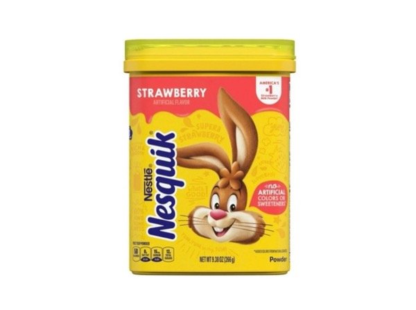 Producto - Nesquik en polvo frutilla origen EEUU. 266gr