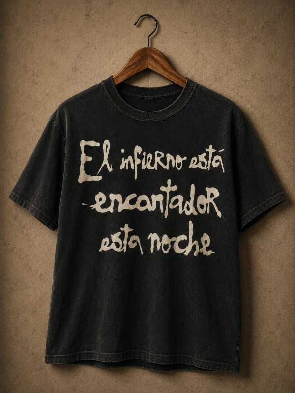 Producto - El infierno esta encantador tee