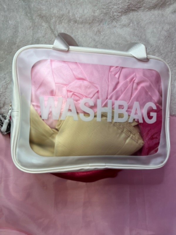 Producto - Porta comestico grande washbag Blanco