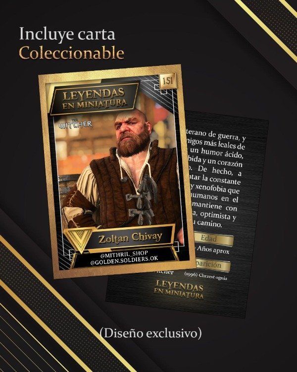 Producto - Zoltan Chivay - The Witcher - Leyenda Nro 151 - 4