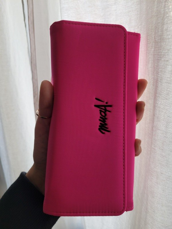 Producto - Billetera tipo sobre fucsia Muaa!