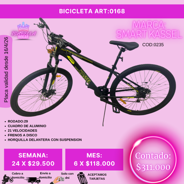Producto - BICI R29 SMART KASSEL