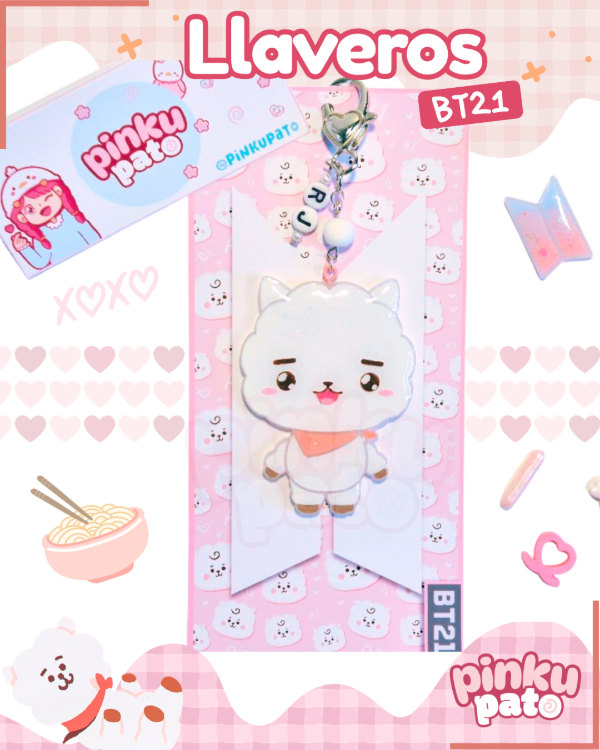 Producto - Llavero Bt21 RJ