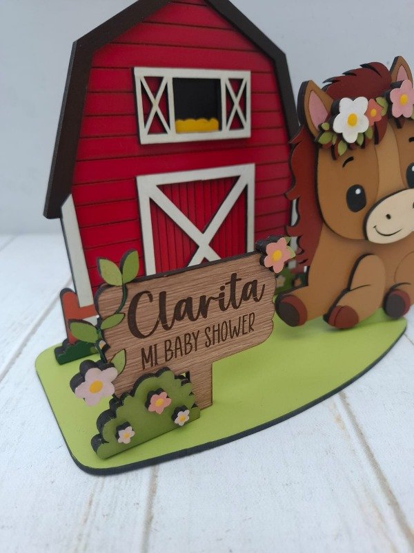Producto - CENTROS DE MESA ANIMALES DE LA GRANJA - 4