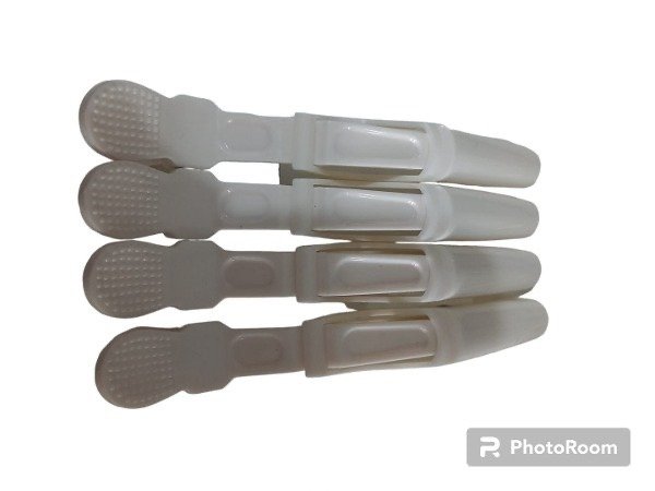 Producto - Broches Cocodrilo X4 Blanco