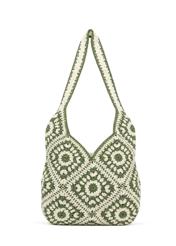 Producto - Bolso tejido Crochet Verde - 0