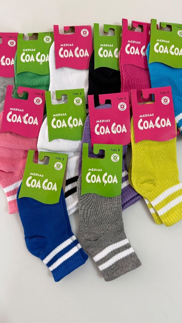 Producto - MEDIAS TENIS  COA COA TALLE 3