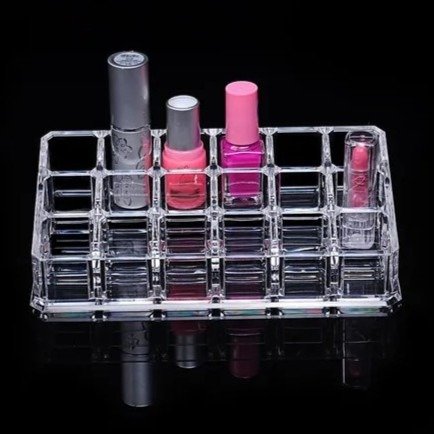 Producto - Organizador de maquillaje acrilico 18 divisorios 16.5cm