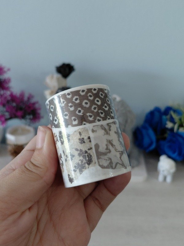 Producto - Washis - Plant poem marrón pastel #004