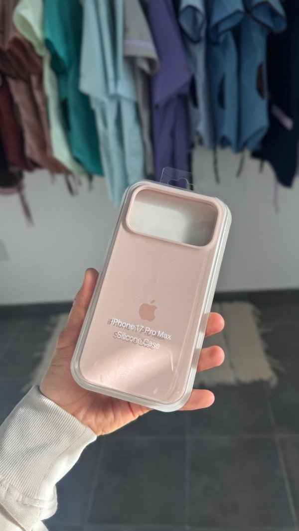 Producto - Silicone Case Rosa (IPhone 17 pro Max)