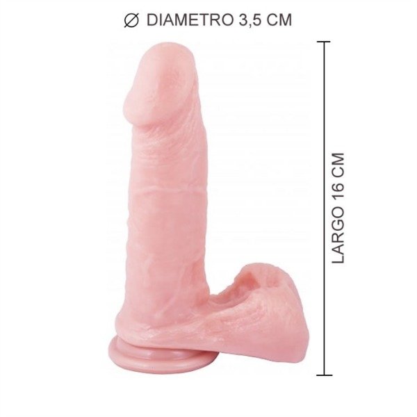 Producto - Dildo Plumber piel (16cm x 3,5cm)