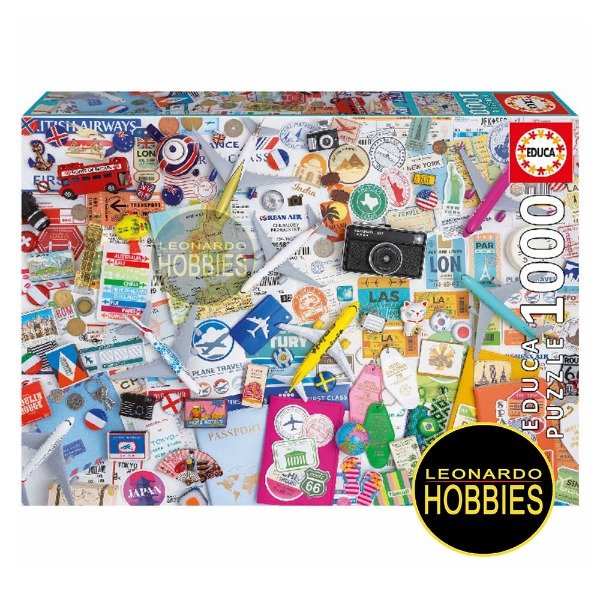 Producto - Collage de Viajes 1000 Piezas Educa 20560
