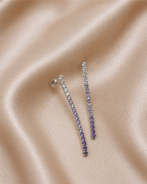 Producto - Aros Degrade Violeta - 0