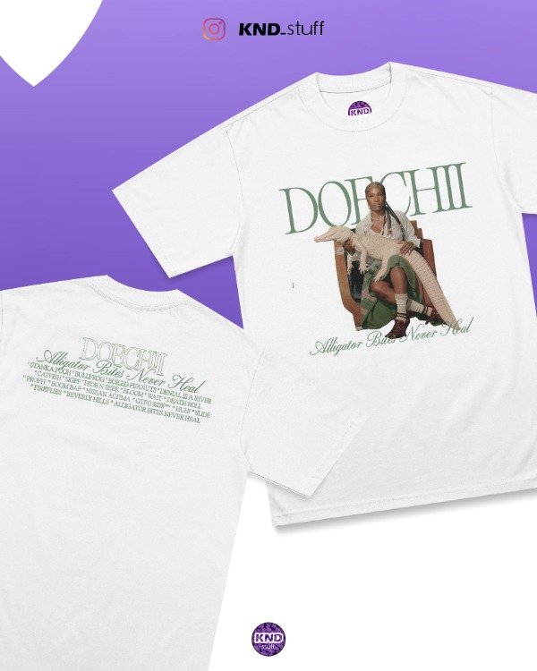 Producto - Remera alligator bites never heal - DTF