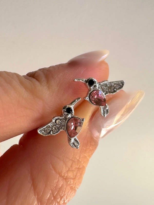 Producto - Aros colibrí/perno acero