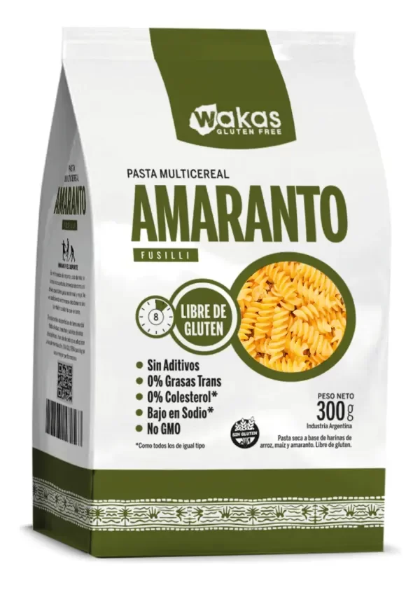 Producto - Fusilli Multicereal con Amaranto.