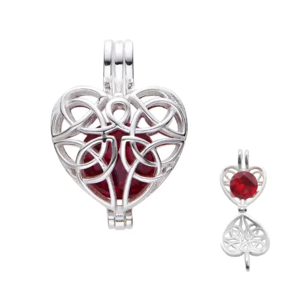 Producto - Dije Relicario Corazon Celta (D124)