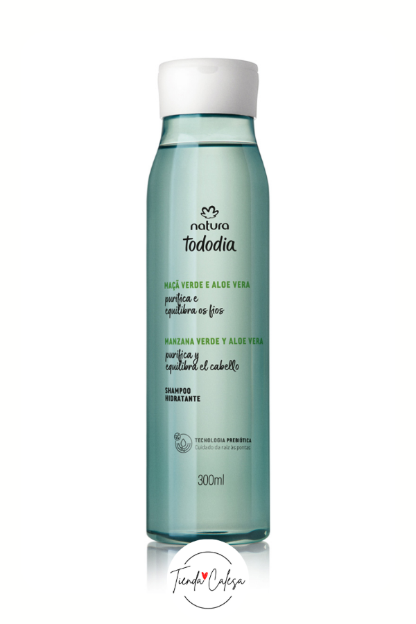 Producto - Tododía - Shampoo hidratante - Manzana verde y aloe vera (repuesto) - 1