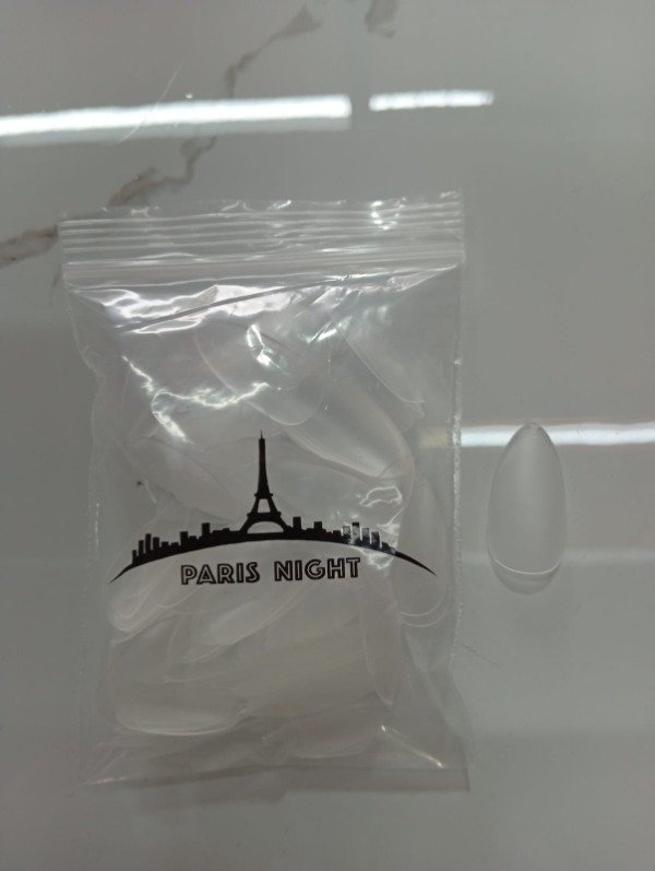 Producto - TIPS SOFT GEL PARIS NIGHT ALMENDRA 100unid PRELIMADAS