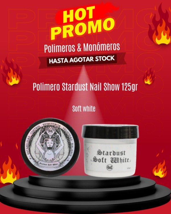 Producto - GANGA STYLE - POLIMERO STARDUST 125GR NAIL SHOW