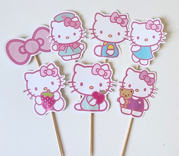 Producto - Hello Kitty Cotillón Kit Cumpleaños Completo - 10