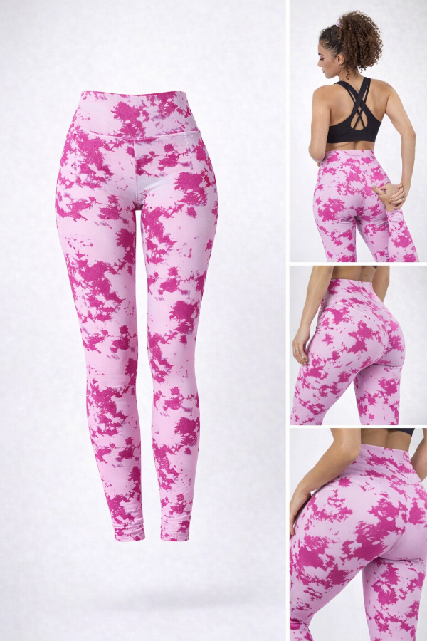 Producto - Leggins deportivo Cibarta Alto Rendimiento Evolution Rosa
