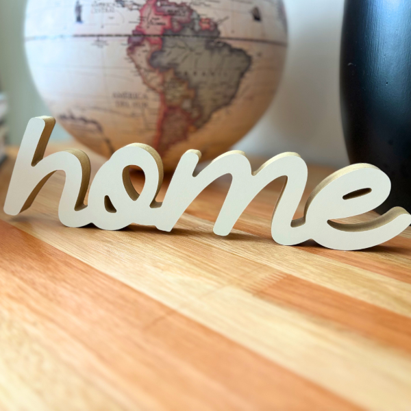 Producto - Palabra deco "Home" Cursiva