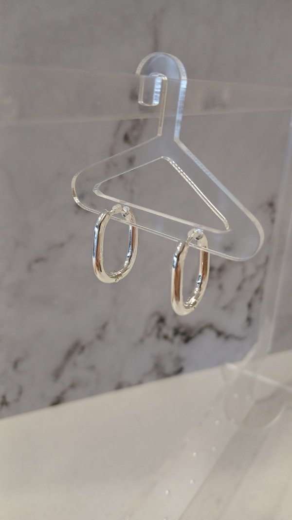 Producto - Aro regtangular acero blanco