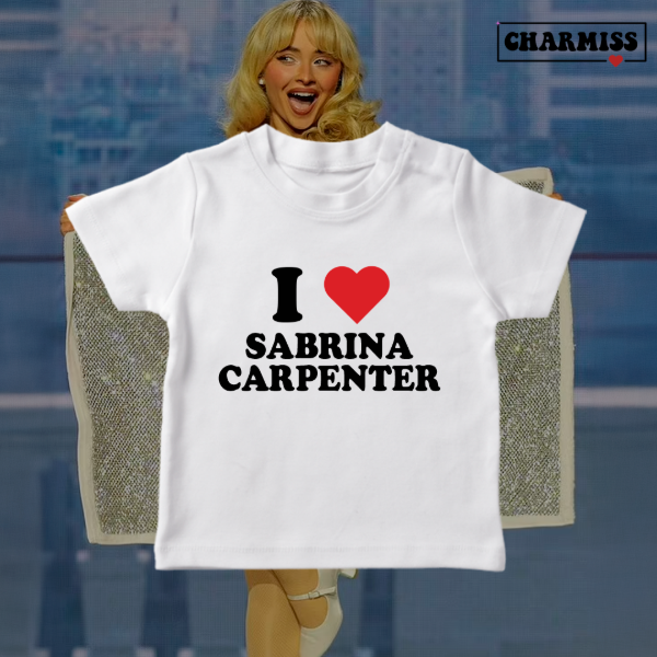 Baby tee i love Sabrina