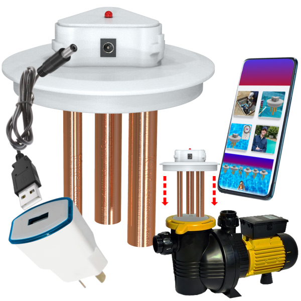 Producto - Ionizador P/ Piscinas Usb 3.0 P/ Elektrim - Lacus Pl + App