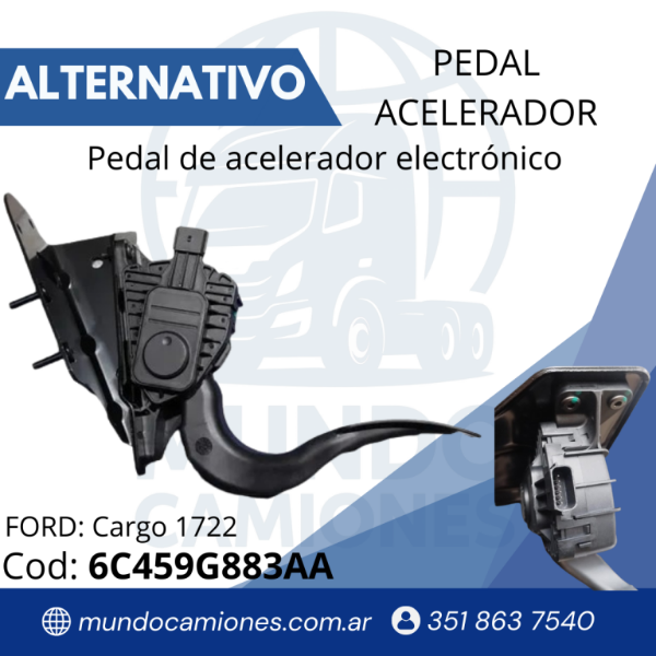 Producto - Pedal Acelerador Ford Cargo 1722 Alternativo 6C459G883AA