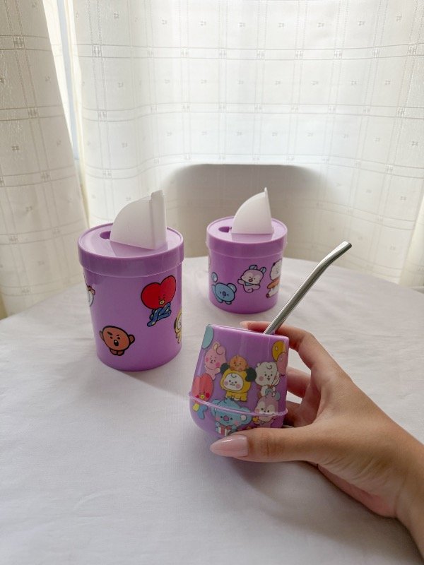 Producto - KIT MATERO BT21 (yerbera, azucarera, mate y bombilla)