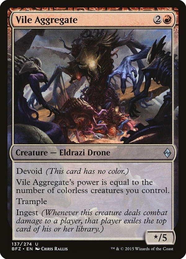 Producto - Vile Aggregate  Battle for Zendikar
