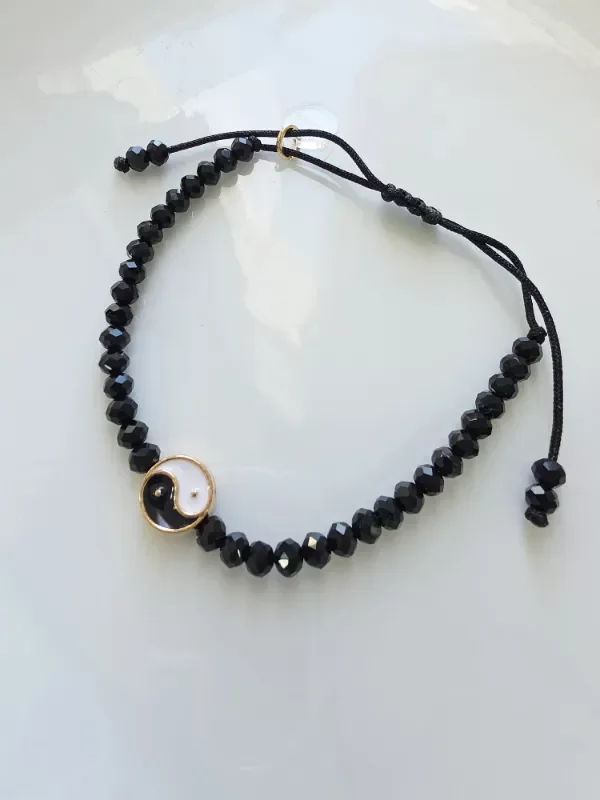 Producto - Pulsera Yin Yang negra