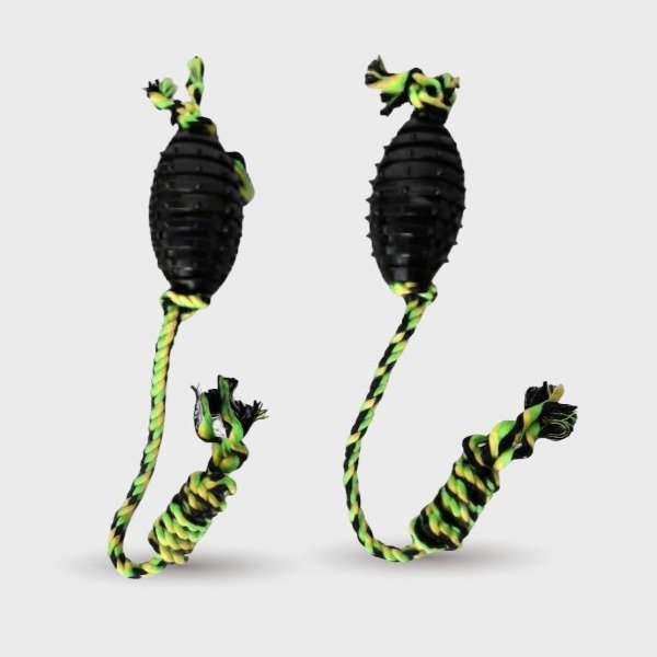 Producto - SOGA CAMUFLADA CON TPR RUGBY 45CM