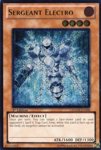 Producto - Sergeant Electro PHSW-EN090 (ULTIMATE RARE)