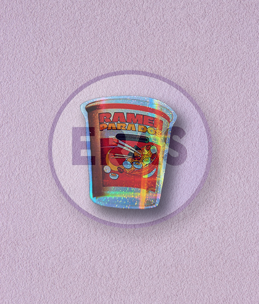 Producto - STICKER HOLOGRÁFICO - RAMEN PARA DOS - RAMEN