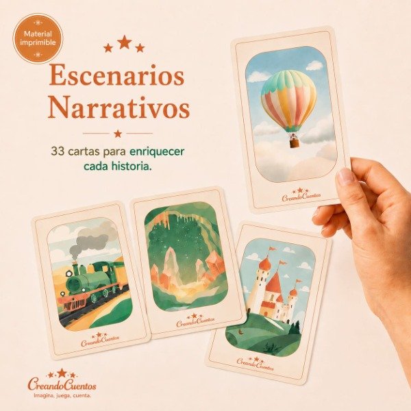 Producto - Escenarios Narrativos. Pack imprimible - 0