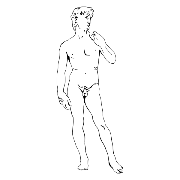 Producto - Iman escultura David