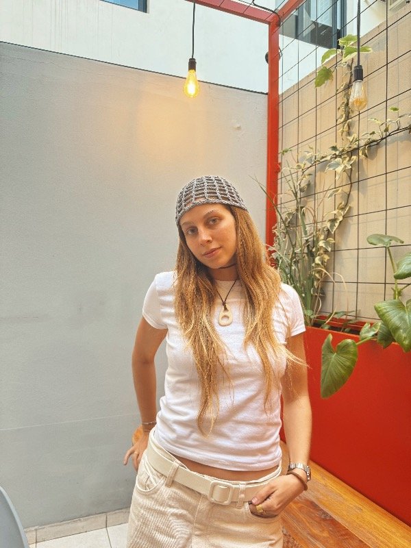 Producto - Gorro boho gris