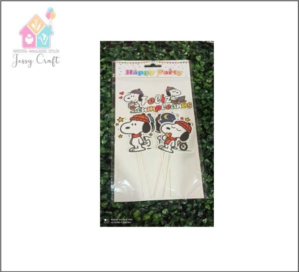 Producto - Cake topper SNOOPY